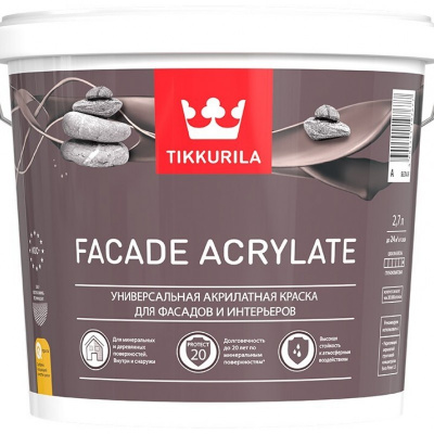Тиккурила краска фасад